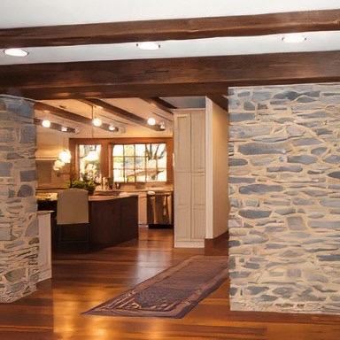 Make history a part of your everyday life with the strength and character of genuine American old-growth heart pine beams. Keep the natural beauty and hard-won character of this world right where it belongs: right at the center of our busy, modern lives. - E.T. Moore Custom Home