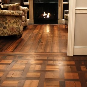 Tidewater Heart Pine Custom Designed Flooring Rare Wood Showcase