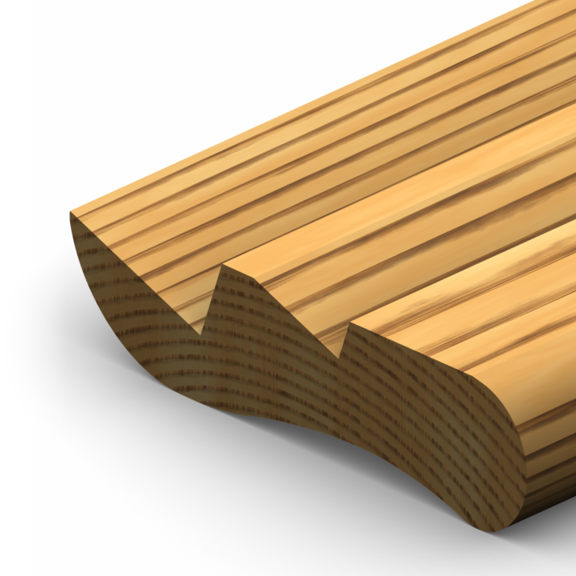 ETM-1009 Bar Rail Moulding Profile