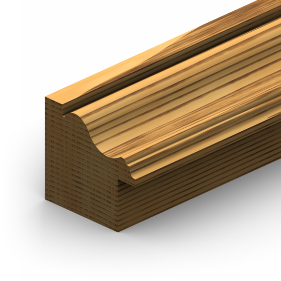 ETM-703 Fancy Back Band Moulding Profile