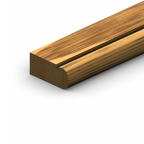ETM-501 1 1/2” Window Stop Moulding Profile
