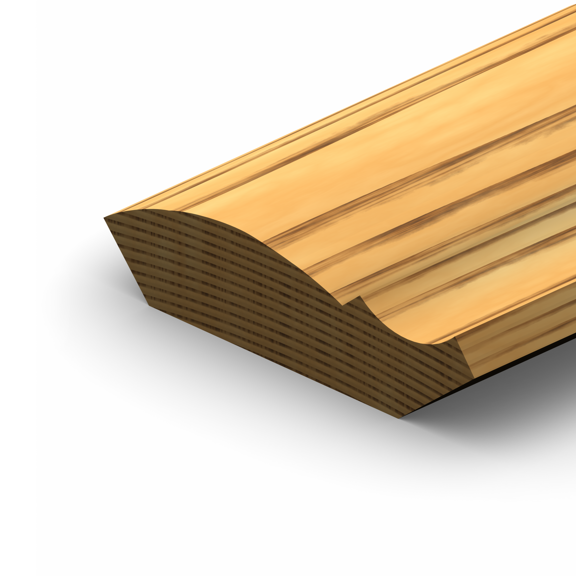 ETM-603 3 1/2” Bed Mold Moulding Profile