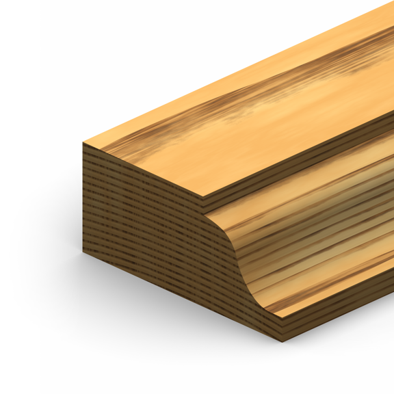 ETM-508 2 3/4” Brick Mold Moulding Profile