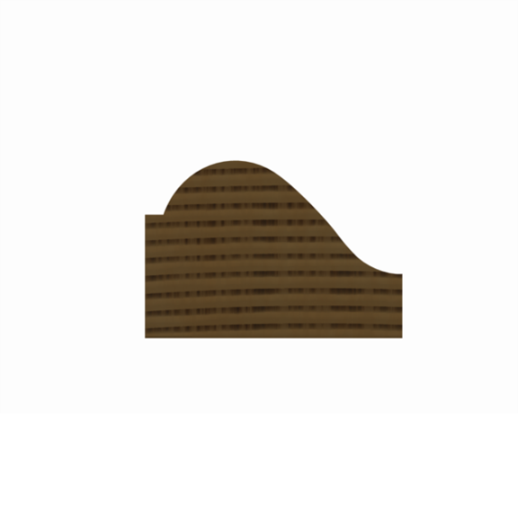 ETM-401 Ogee Base Cap Moulding Profile
