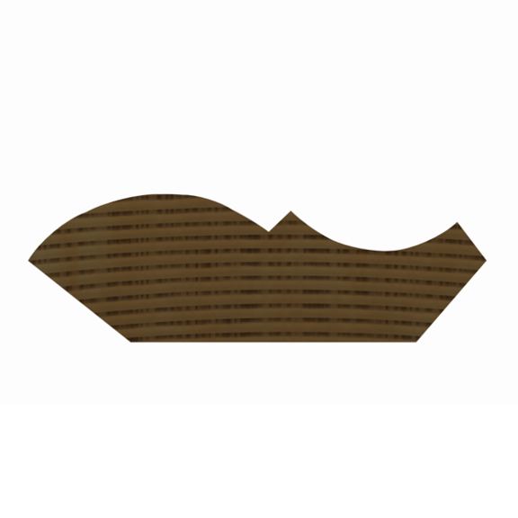 ETM-602 2 1/2” Bed Mold Moulding Profile