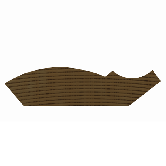 ETM-603 3 1/2” Bed Mold Moulding Profile