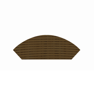 ETM-604 2 1/8” Quarter Round Moulding Profile
