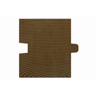 ETM-108 1/2” Tongue & Groove Moulding Profile