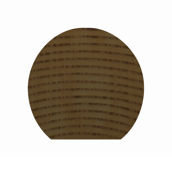 ETM-1008 Round Hand Rail Moulding Profile