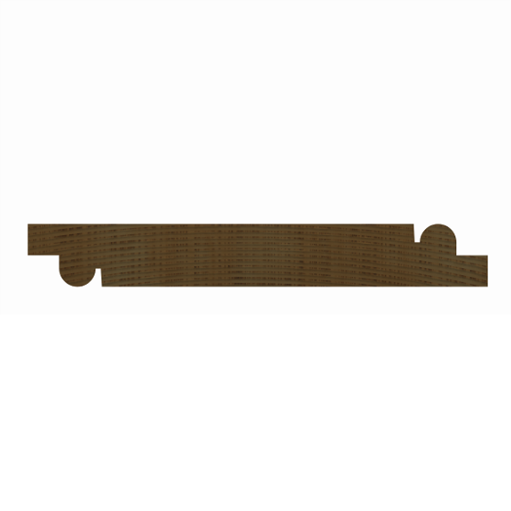 ETM-201 Beaded Shiplap Paneling Moulding Profile