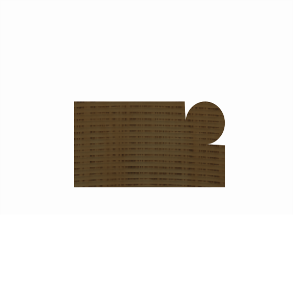 ETM-205 1/2” Radius Corner Mold Moulding Profile
